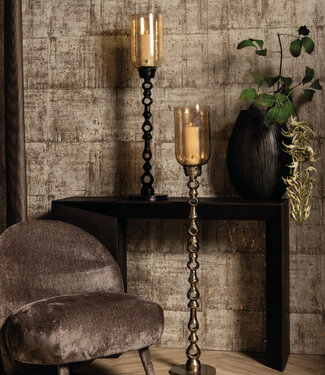 PTMD Tracy Stormlicht | Zwart | H98 x D22 cm