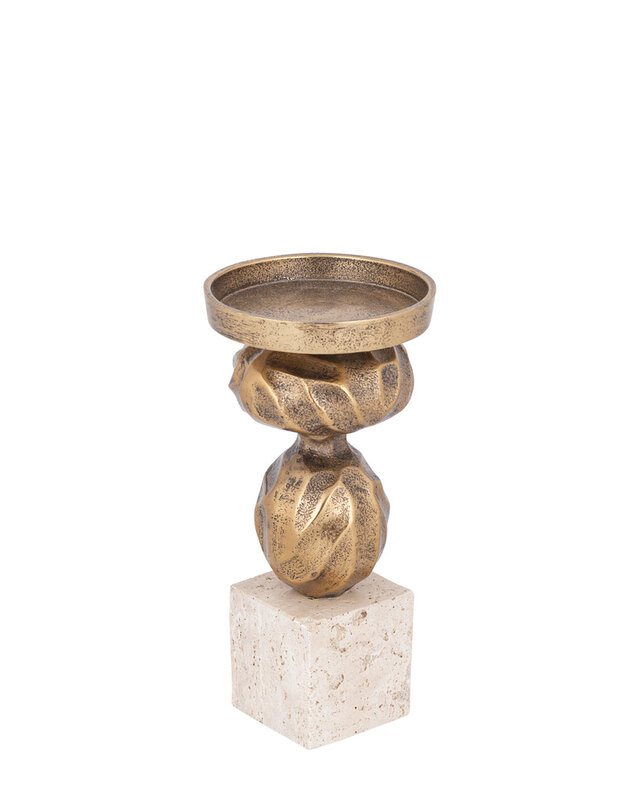 PTMD Malines Kaarsenhouder S | H23 x D11 cm