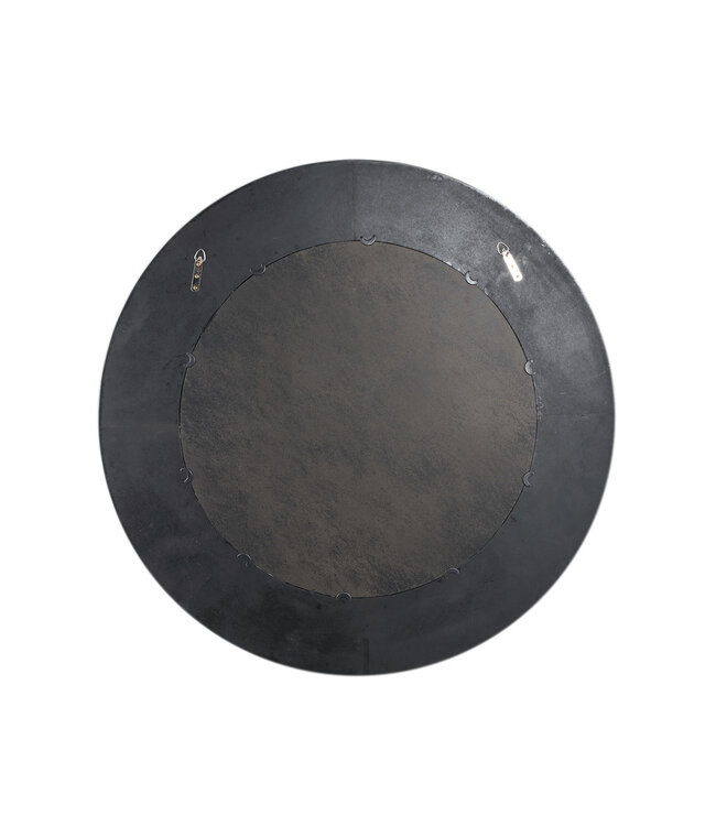 PTMD Gezzy Ronde Spiegel | Bruin | Hout | D110 cm