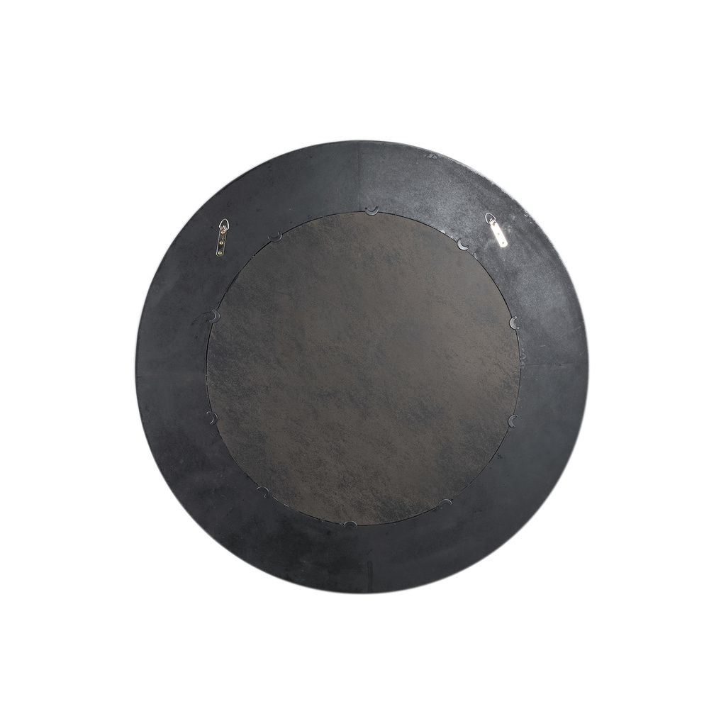 PTMD Gezzy Ronde Spiegel | Bruin | Hout | D110 cm