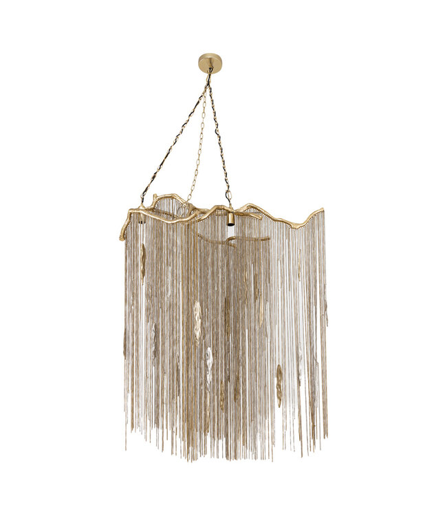 PTMD Wilco Hanglamp | Messing Kettingen | H85 x B108 x D44 cm
