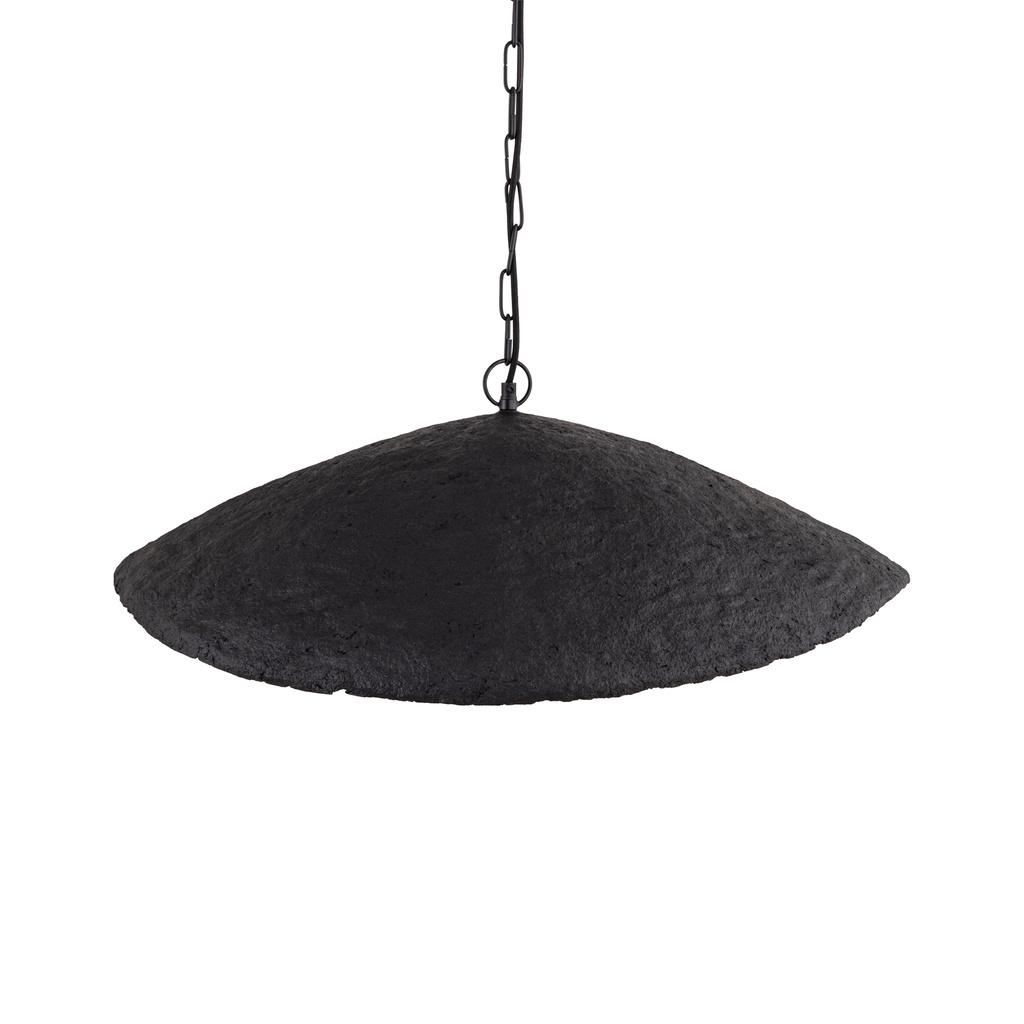 PTMD Majid Hanglamp | Zwart & Goud | H23 x B71 x D53 cm