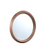 PTMD Nibbi Natuurlijke Houten Spiegel met Gedraaide Ronde Frame