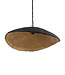 PTMD Majid Hanglamp | Zwart & Goud | H23 x B71 x D53 cm
