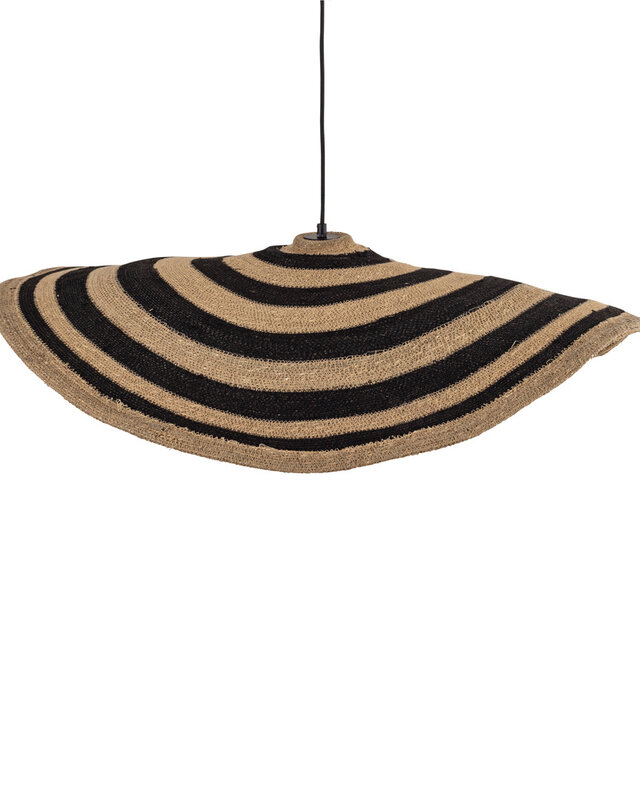 PTMD Loulou Golvende Hanglamp L | Naturel | H36 x B91 x D64 cm
