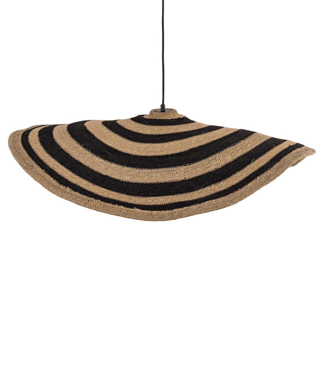 PTMD Loulou Golvende Hanglamp L | Naturel | H36 x B91 x D64 cm