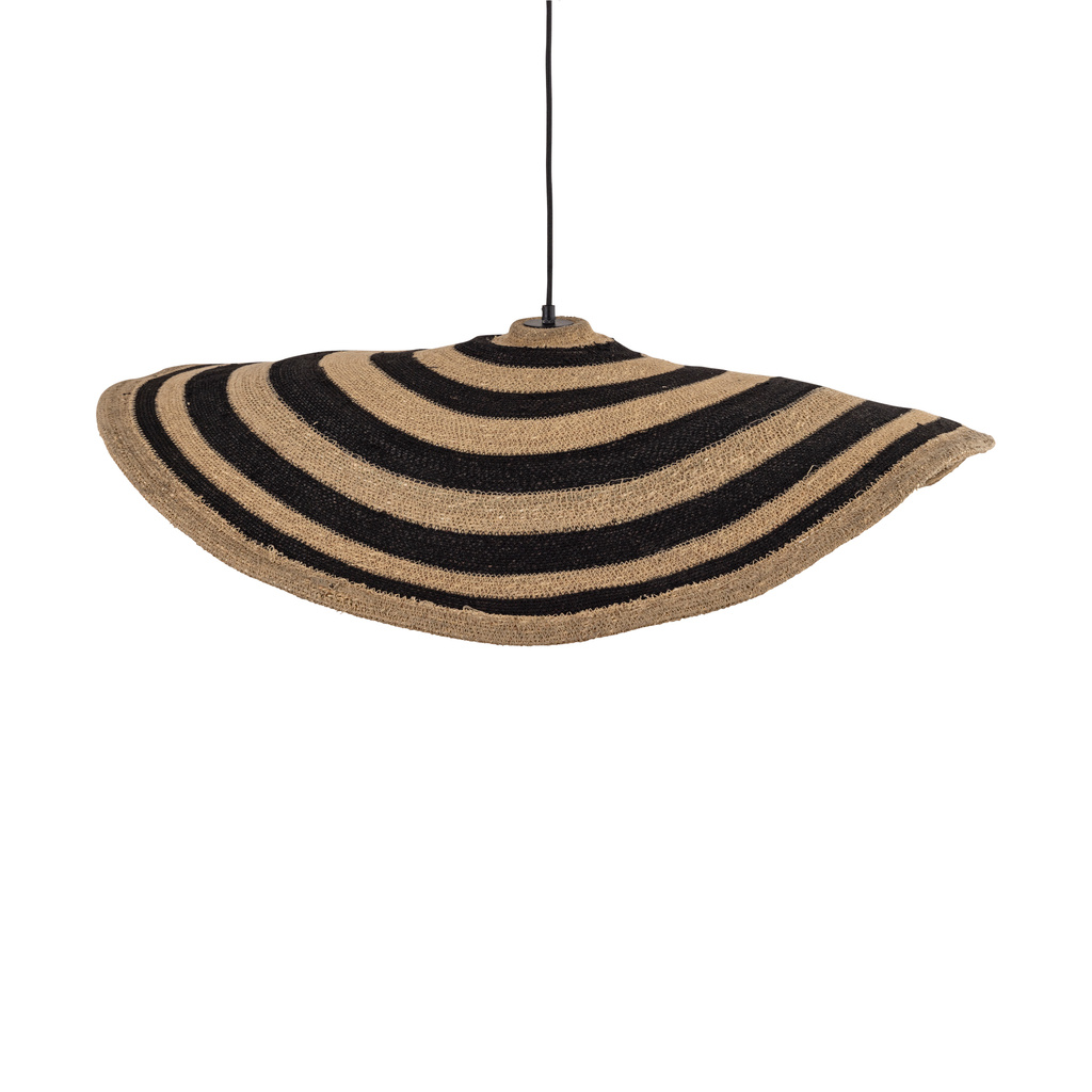 PTMD Loulou Golvende Hanglamp L | Naturel | H36 x B91 x D64 cm