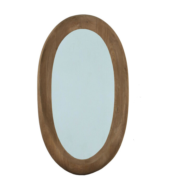 PTMD Noam Spiegel | Bruin | Mangohout | H120 x B68 cm