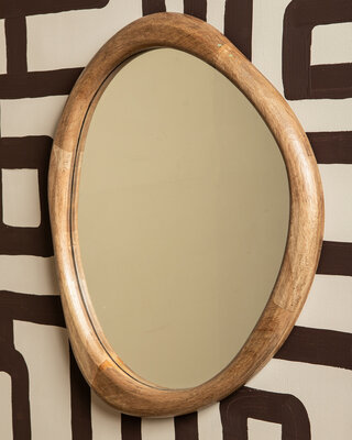 PTMD Neelix Spiegel S | Naturel | H60 x B50 cm