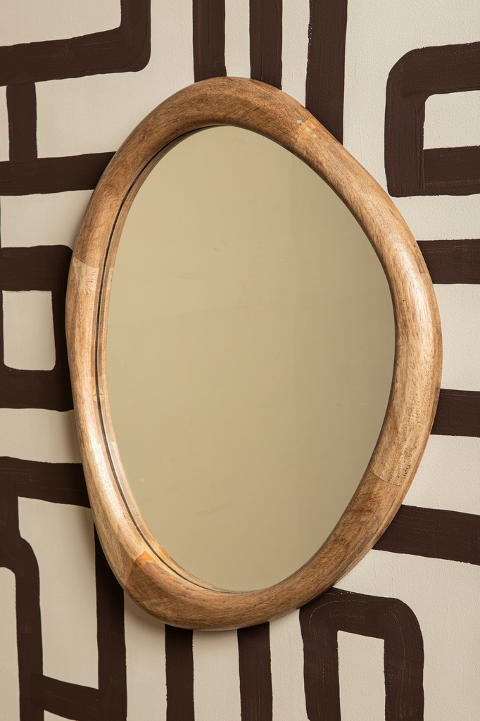 PTMD Neelix Spiegel S | Naturel | H60 x B50 cm