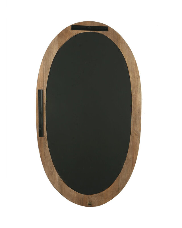 PTMD Noam Spiegel | Bruin | Mangohout | H120 x B68 cm