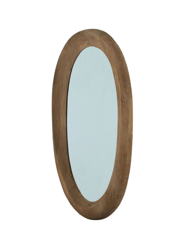 PTMD Noam Spiegel | Bruin | Mangohout | H120 x B68 cm