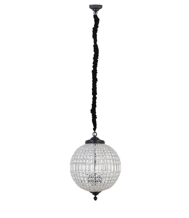 PTMD Jaris Hanglamp M | Kristal | H67 x D48 cm