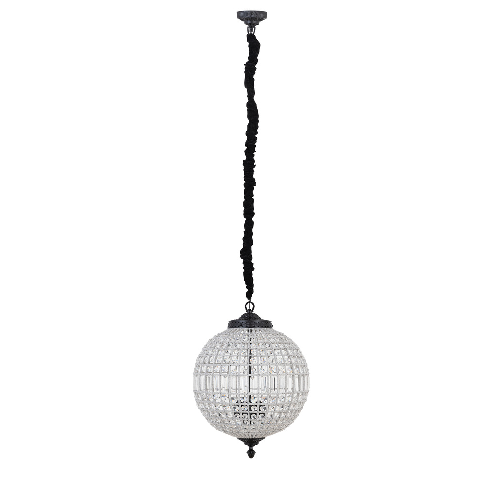 PTMD Jaris Hanglamp M | Kristal | H67 x D48 cm