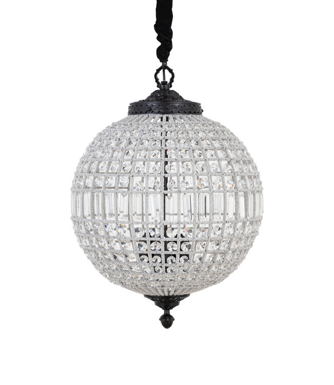 PTMD Jaris Hanglamp M | Kristal | H67 x D48 cm