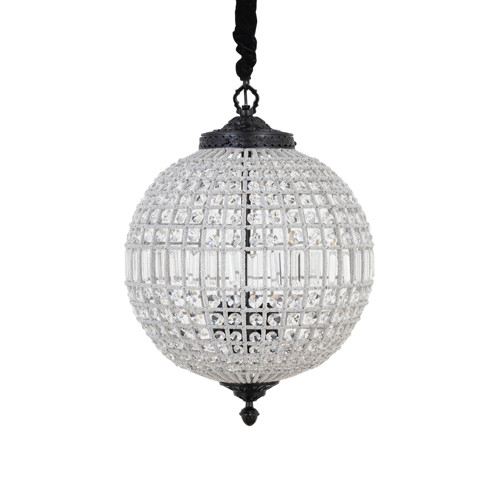 PTMD Jaris Hanglamp M | Kristal | H67 x D48 cm