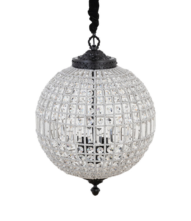 PTMD Jaris Hanglamp M | Kristal | H67 x D48 cm