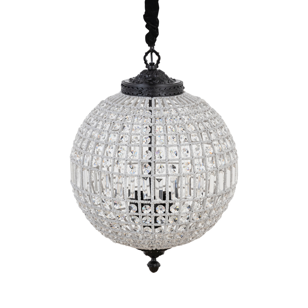 PTMD Jaris Hanglamp M | Kristal | H67 x D48 cm