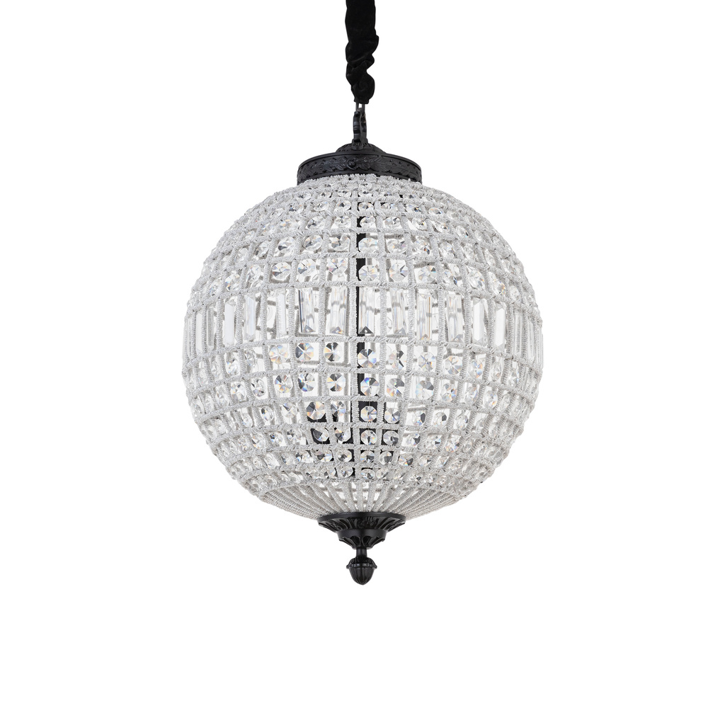 PTMD Jaris Hanglamp M | Kristal | H67 x D48 cm