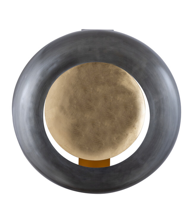 PTMD Prestyn Wand Stormlicht L | Grijs | IJzer | D40 cm