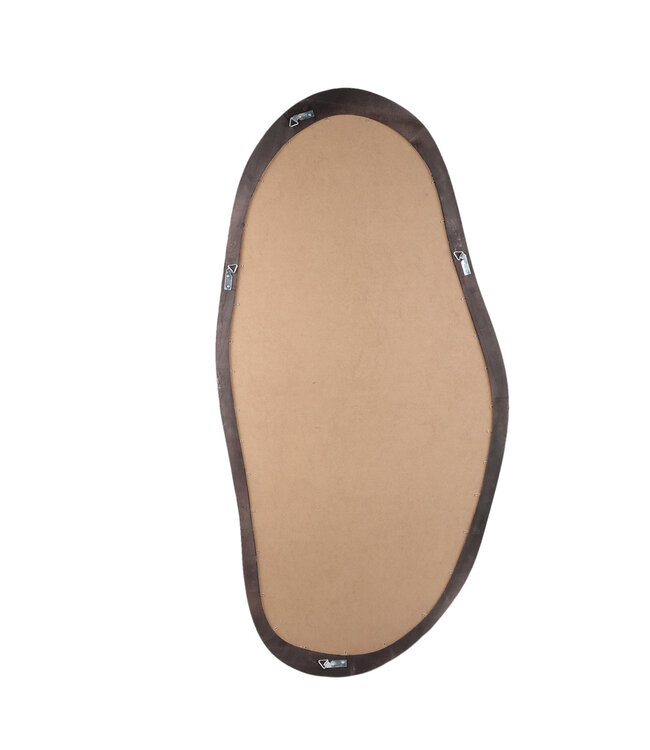 PTMD Barragh Spiegel | Bruin | Massief Hout | H122 x B52 cm
