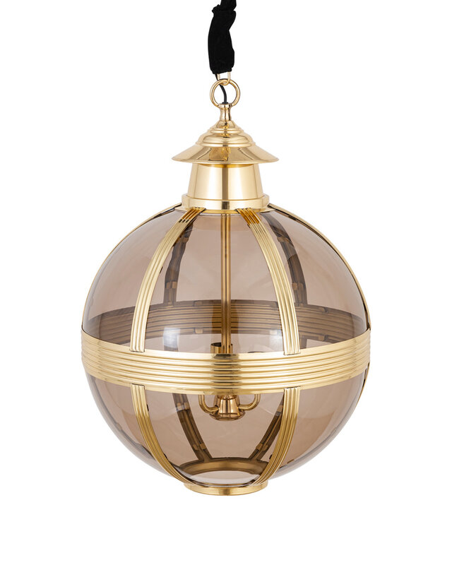 PTMD Mikk Antieke Hanglamp M | Messing | H76 x D56 cm