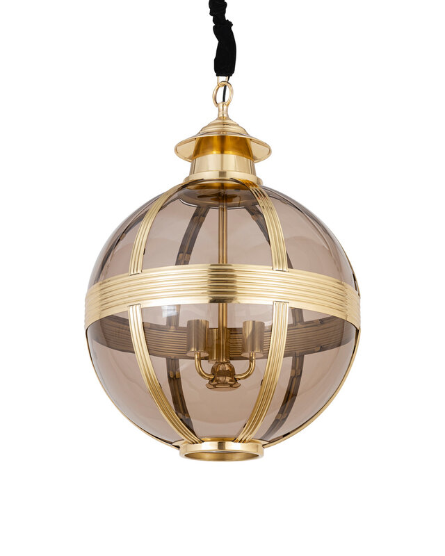 PTMD Mikk Antieke Hanglamp M | Messing | H76 x D56 cm