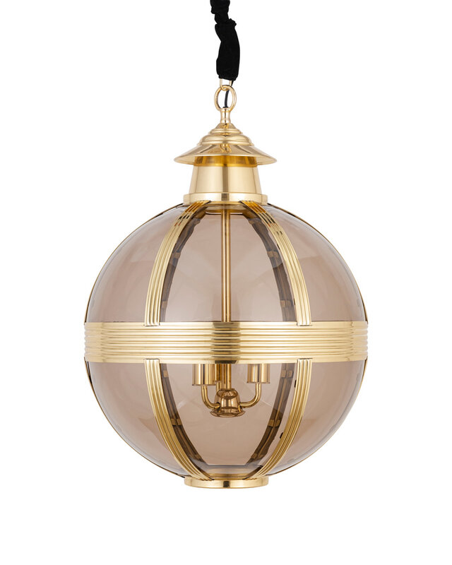 PTMD Mikk Antieke Hanglamp M | Messing | H76 x D56 cm
