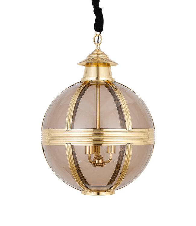 PTMD Mikk Antieke Hanglamp M | Messing | H76 x D56 cm