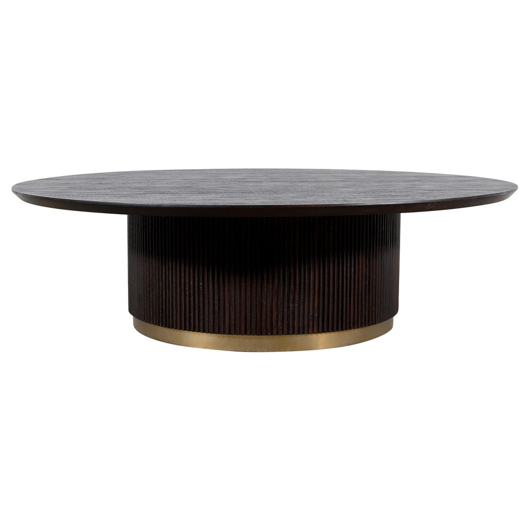 PTMD Xelle Zwarte Salontafel 150 Cm