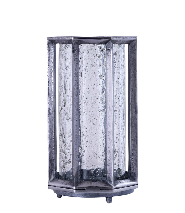 PTMD Connhal Stormlicht L | Zwart | H34 x B20 x D20 cm