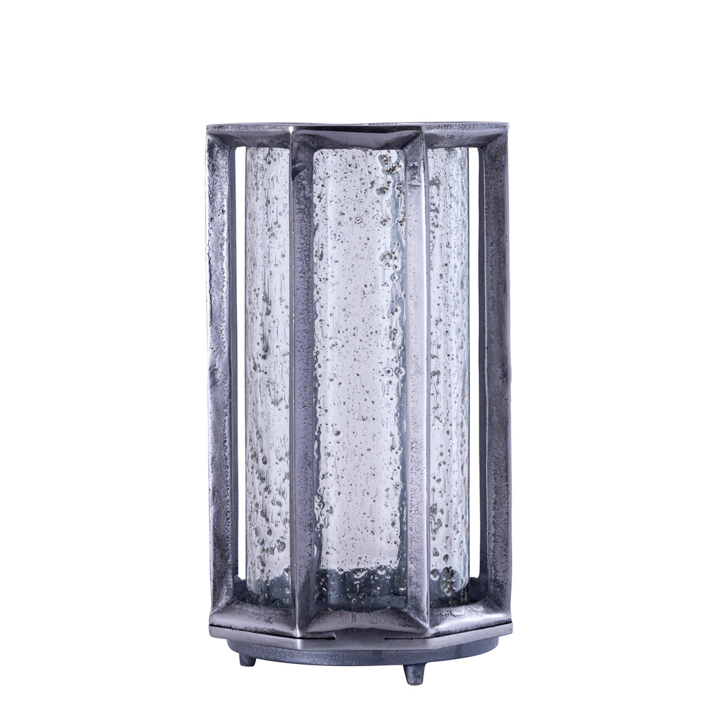 PTMD Connhal Stormlicht L | Zwart | H34 x B20 x D20 cm