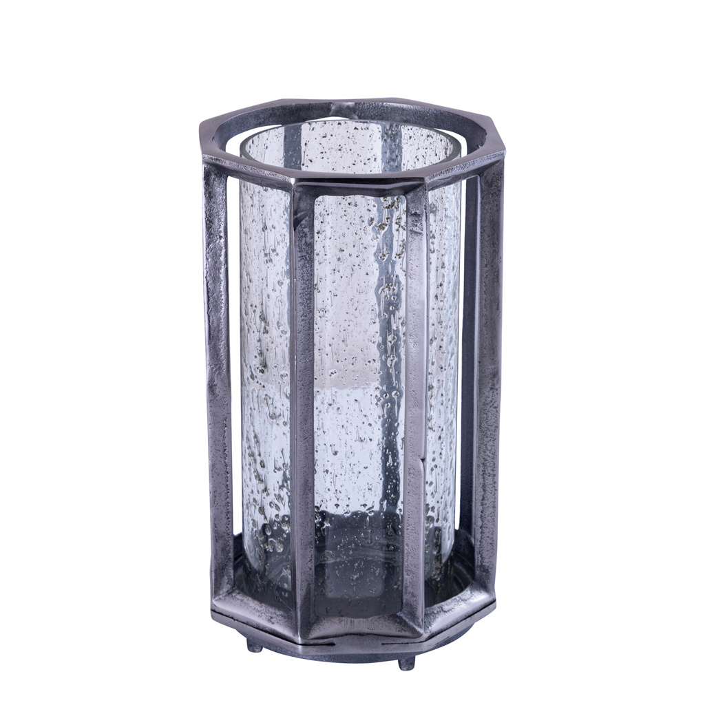 PTMD Connhal Stormlicht L | Zwart | H34 x B20 x D20 cm