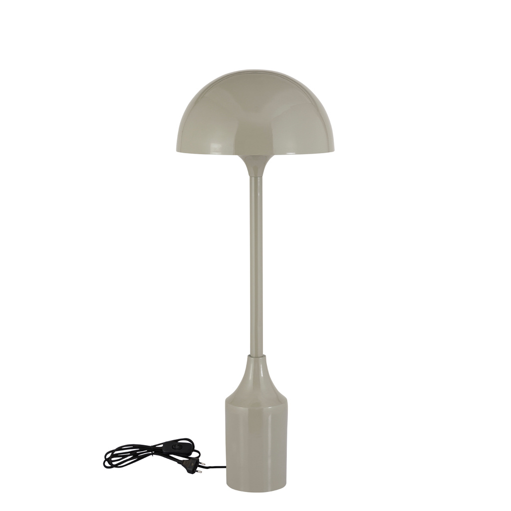 PTMD Tanaiya Tafellamp | Crème | IJzer | H80 x D31 cm