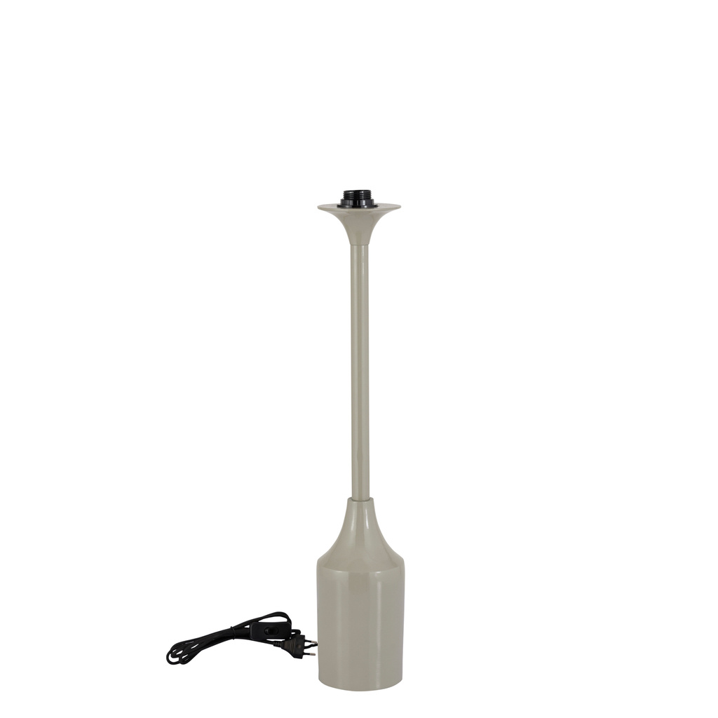 PTMD Tanaiya Tafellamp | Crème | IJzer | H80 x D31 cm