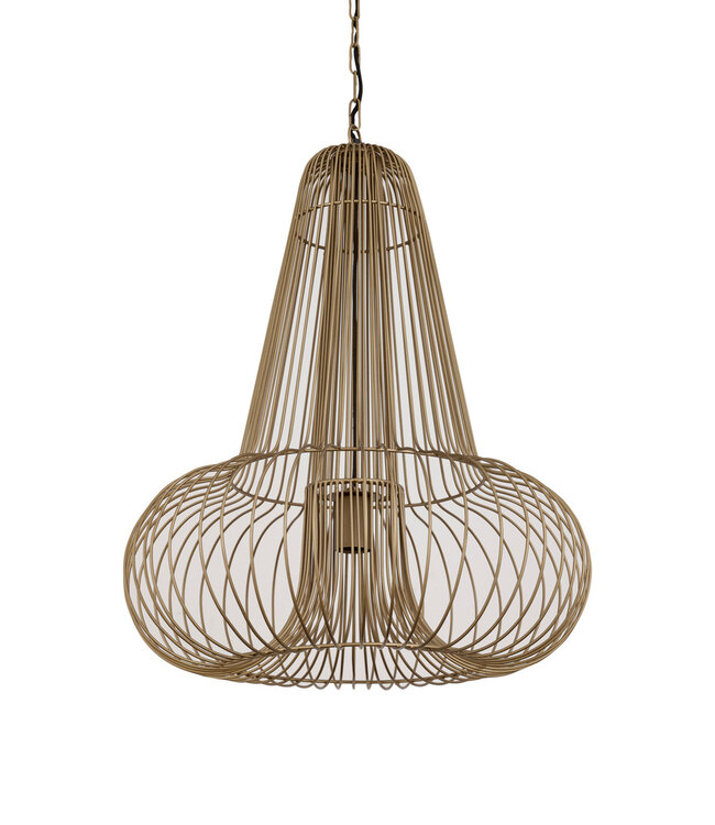 PTMD Aluesi Antieke Hanglamp | Messing | H65 x D55 cm