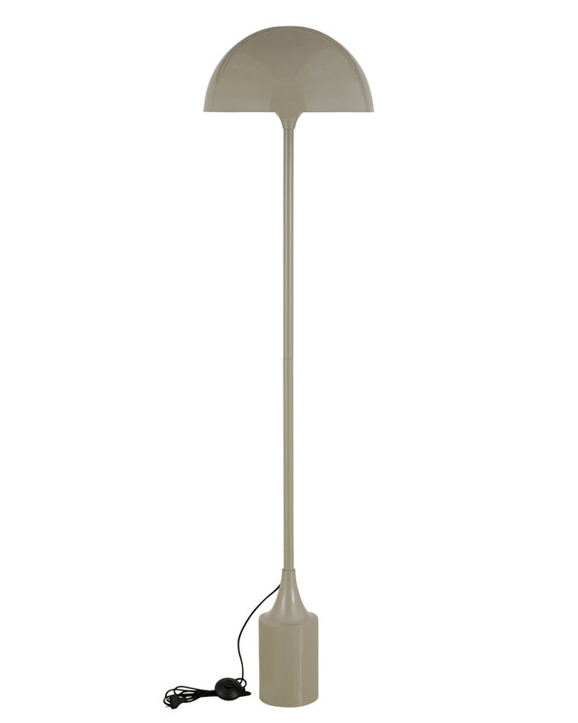 PTMD Tanaiya Vloerlamp | Crème | Ijzer | H163 x D41 cm