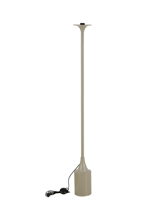 PTMD Tanaiya Vloerlamp | Crème | Ijzer | H163 x D41 cm
