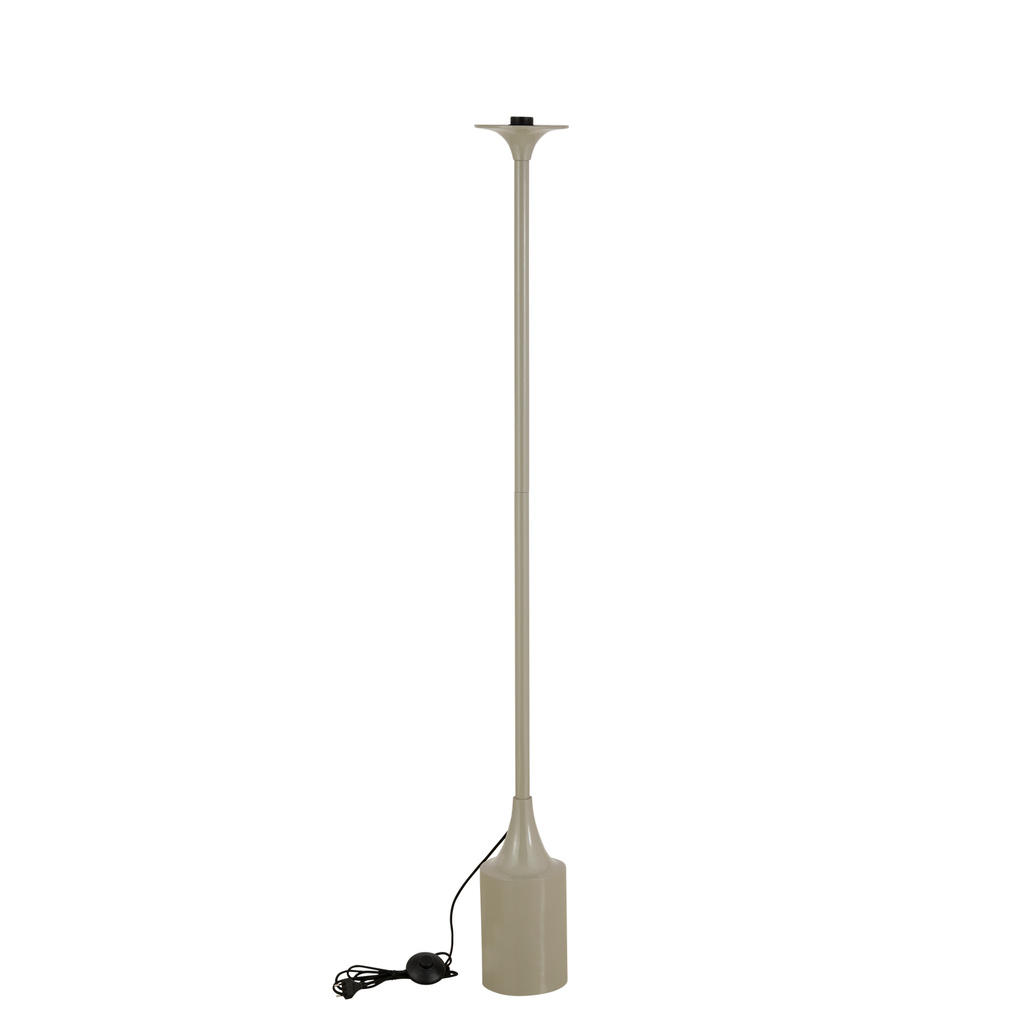 PTMD Tanaiya Vloerlamp | Crème | Ijzer | H163 x D41 cm
