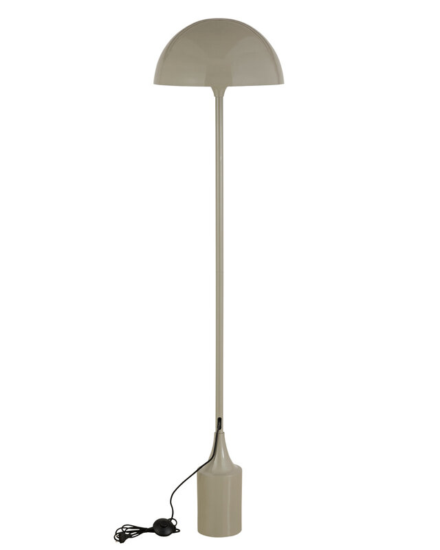PTMD Tanaiya Vloerlamp | Crème | Ijzer | H163 x D41 cm