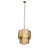 Loucas Hanglamp S | Messing | Glas | H48 x D42 cm