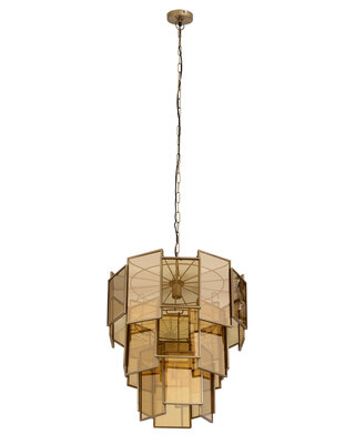 PTMD Loucas Hanglamp L | Messing | H72 x D56 cm