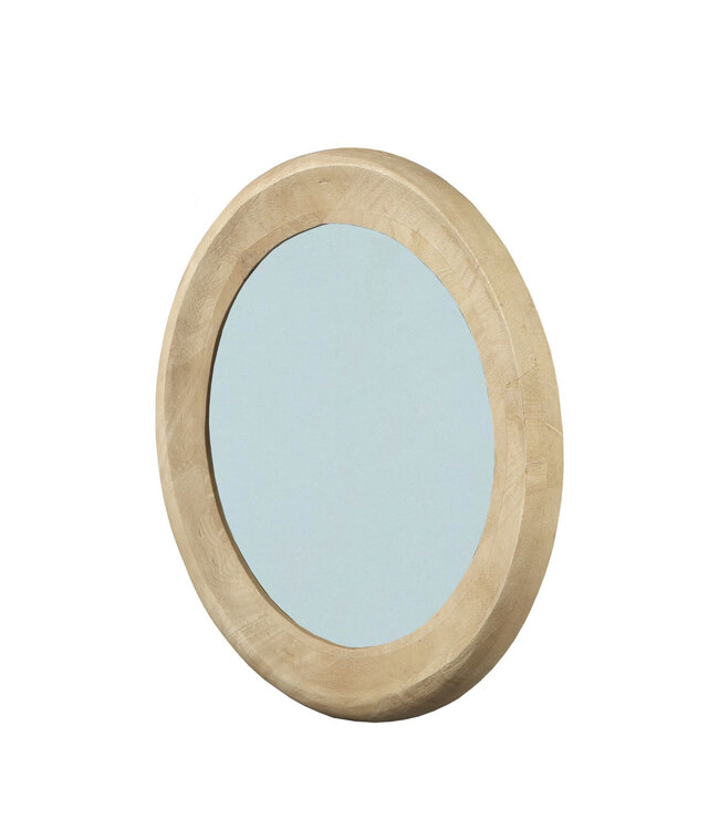 PTMD Noam Ronde Spiegel S | Mangohout | D70 cm