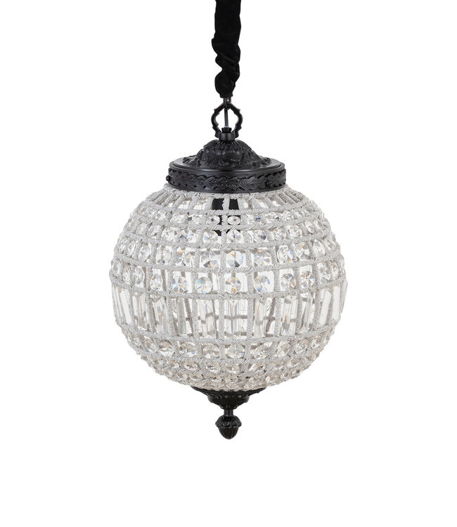 PTMD Jaris Kristallen Hanglamp S | H51 x D35 cm