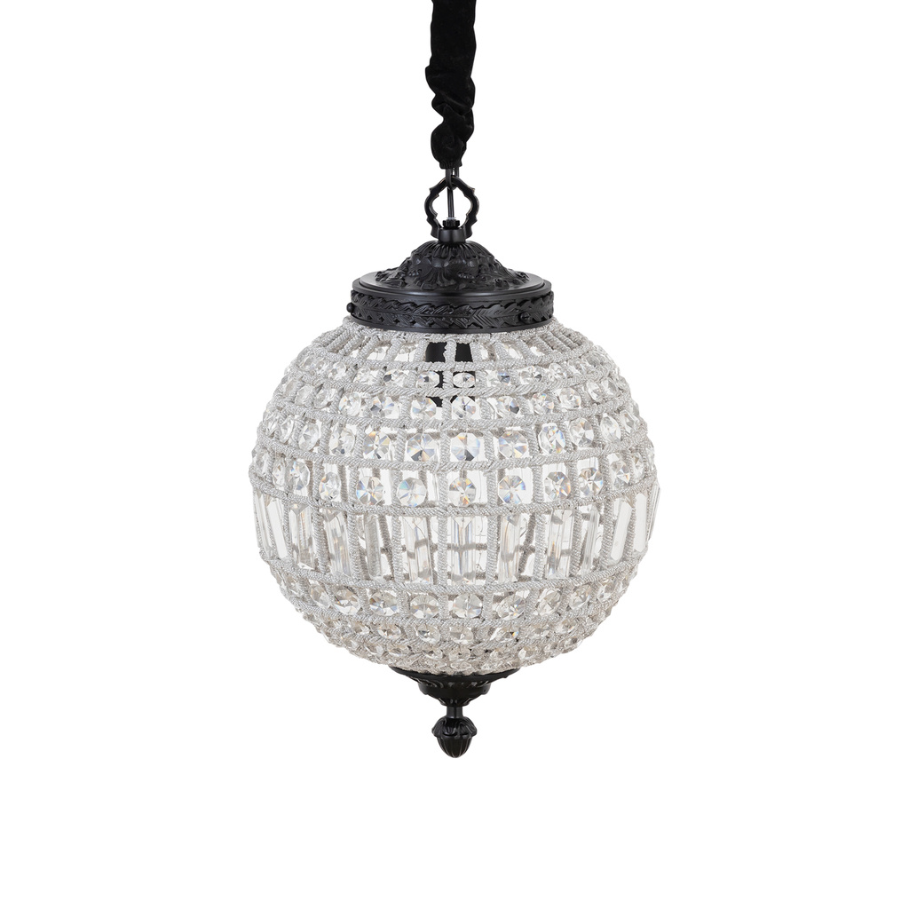 PTMD Jaris Kristallen Hanglamp S | H51 x D35 cm