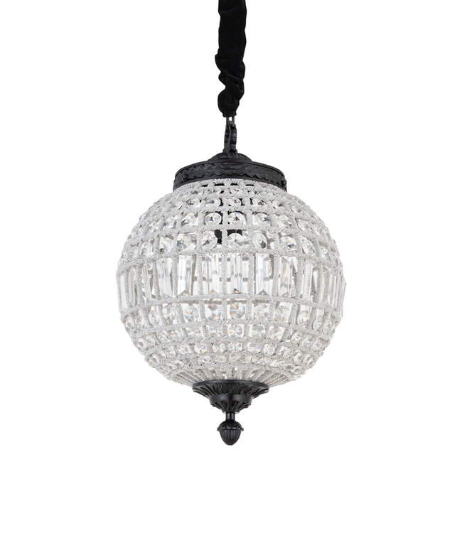 PTMD Jaris Kristallen Hanglamp S | H51 x D35 cm