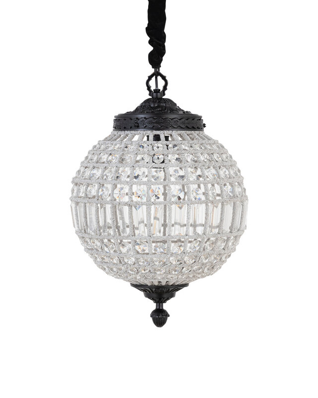 PTMD Jaris Kristallen Hanglamp S | H51 x D35 cm