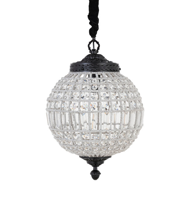 PTMD Jaris Kristallen Hanglamp S | H51 x D35 cm