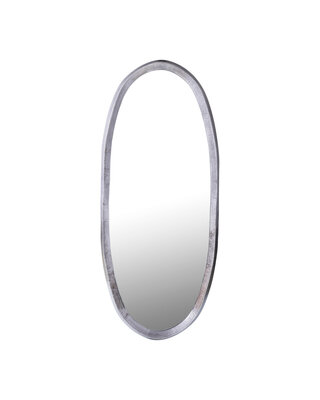 PTMD Limera Spiegel | S | Nikkel Aluminium | H120 x B50 cm