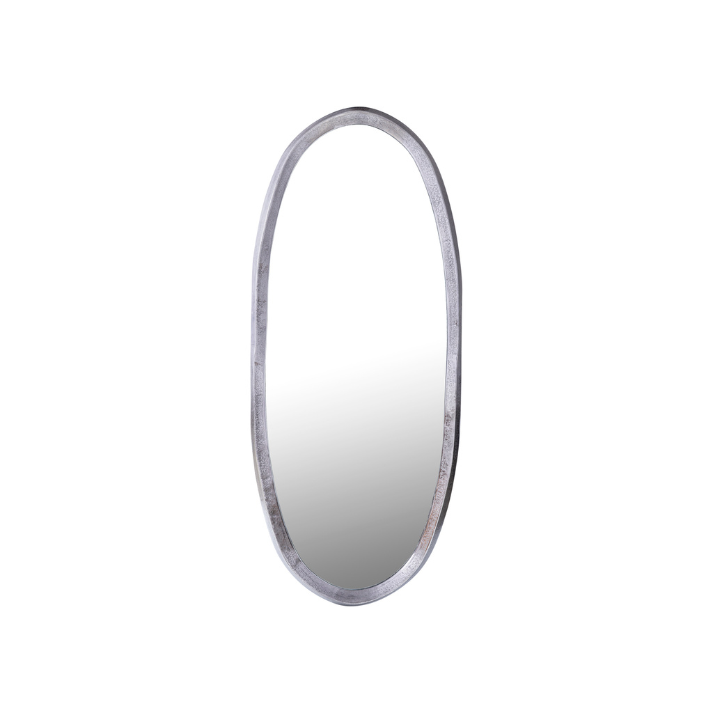 PTMD Limera Spiegel | S | Nikkel Aluminium | H120 x B50 cm